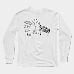 Weird flex but ok graffiti Long Sleeve T-Shirt